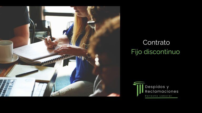 El contrato fijo discontinuo